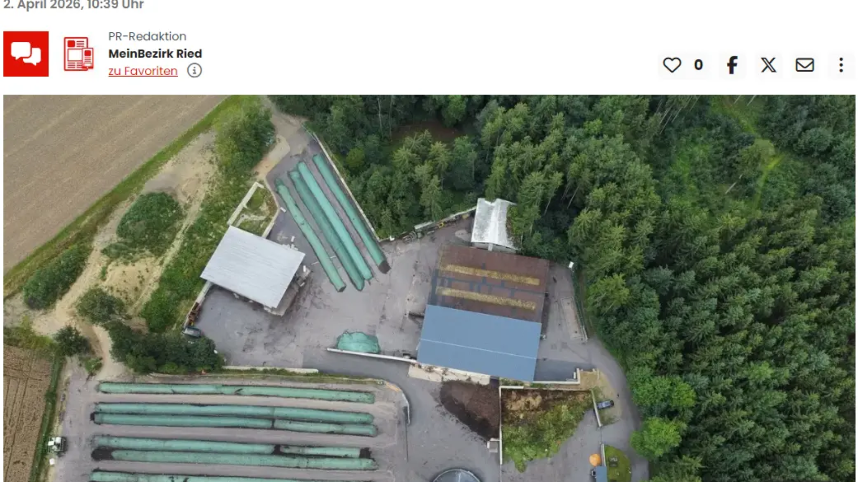 Screenshot Bezirksrundschau