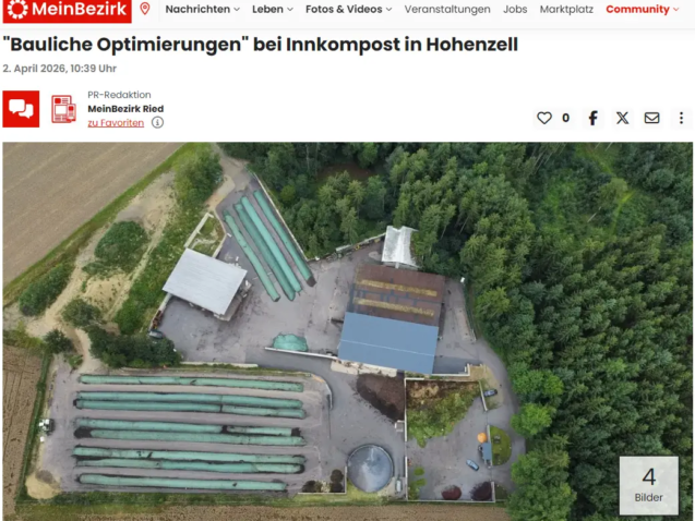 Screenshot Bezirksrundschau